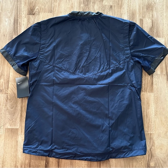 Nike Womens Softball Wind Pullover Jacket SS Windbreaker Cage Top Size M AV6696 - Picture 4 of 4